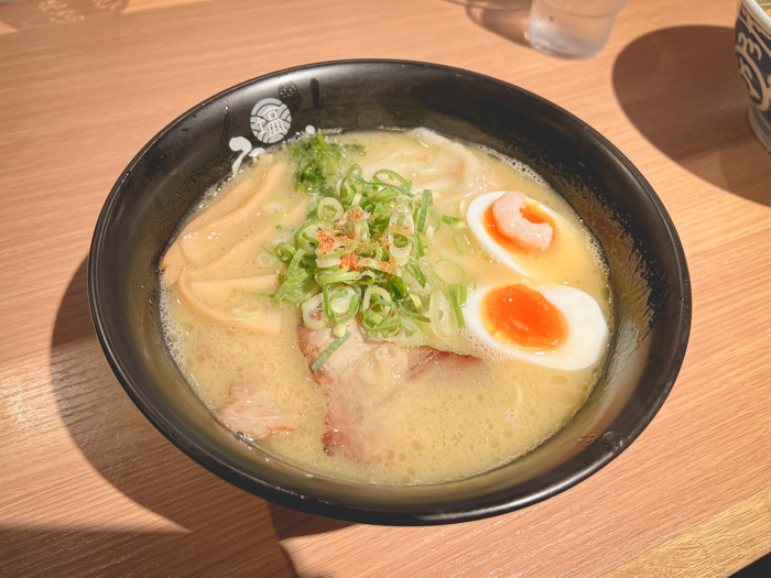 ひるがお 鶏白湯