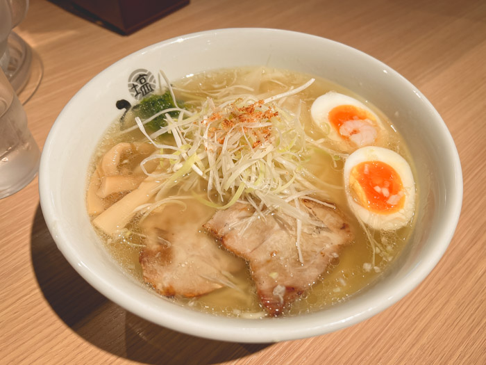 ひるがお 塩ラーメン