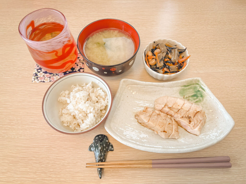 鶏むね定食