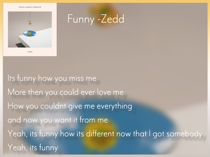 Funny -Zedd